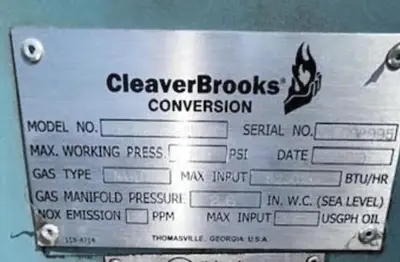 Used 2019 CLEAVER BROOKS CB 400-125-250 ST Boilers Florida US | C3 SURPLUS LLC #1502437