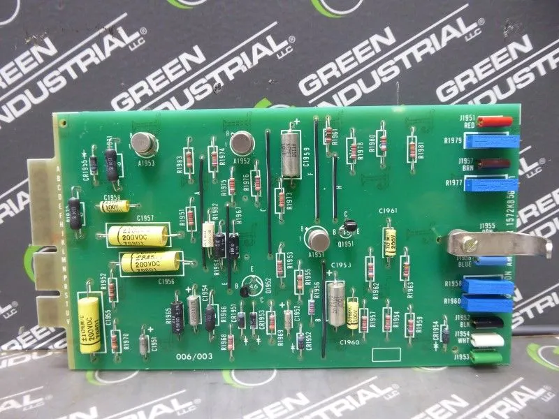 General Electric 1572K85G001 Position Amplifier Board 44A307701 Rev. 3 Used