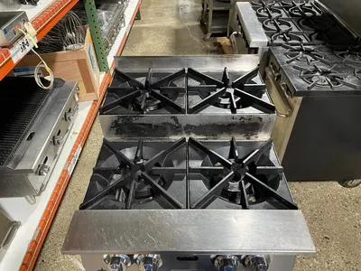 Used Star 804HA-SU Ultra-Max 4 Burner Commercial Step-Up Hot Plate