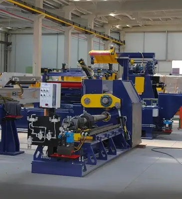 72” x .157” x 60,000 Lb. Dual Head Altek Double Loop Slitting and Banding Line (New 2025)