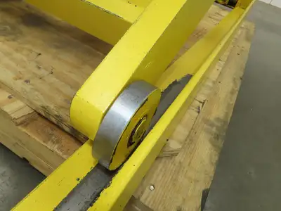 1000LB Scissor Lift Table 64" Travel 38x60" Gravity Roller Conveyor Top 3Ph