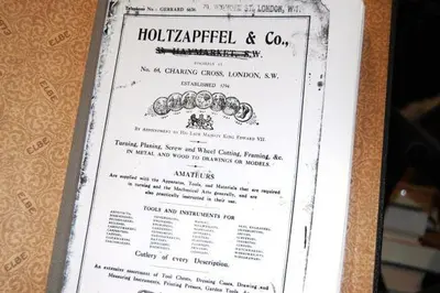 6771-385 Holtzapffel & Company Ornamental Turning Lathe – Accessories