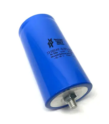 Used F&T Electrolytic Capacitor 33,000µF-10+30%100V Capacitors Michigan US | Maverick Industrial Sales #1389473