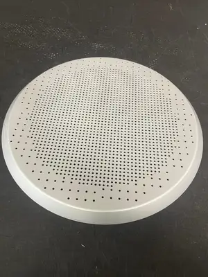 New | in-Stock Carlson New 15" Carlson Large Perforated Pizza Hut Pizza Pan Pans Illinois US | Falcon Restaurant Supply #1375687