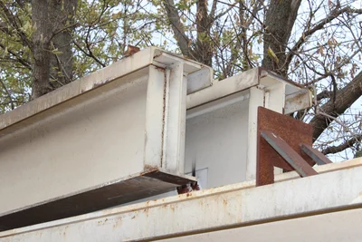 5 Sets of Crane Run Way - I Beams