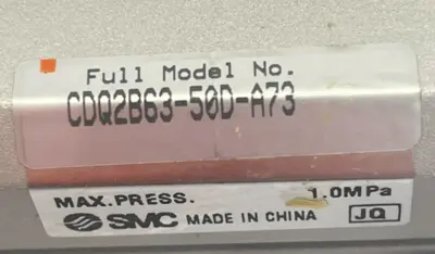 NEW SMC CDQ2B63-50D-A73 COMPACT CYLINDER CDQ2B6350DA73