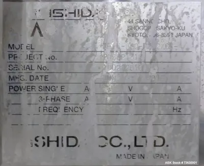 Used ISHIDA DACS-GN Checkweighers - Belt Illinois US | Aaron Equipment #908632