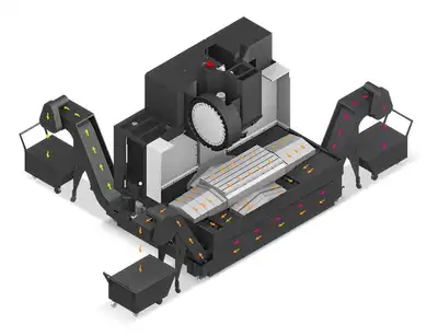 WIA KF5 8K High Torque Vertical Machining Centers | Hillary Machinery LLC (9)