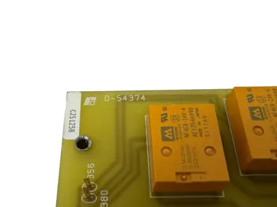 USED RELIANCE ELECTRIC 0-54374 RELAY CONTROL CARD 054374
