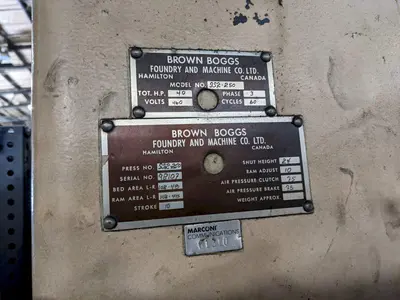 250 TON BROWN AND BOGGS SSDC