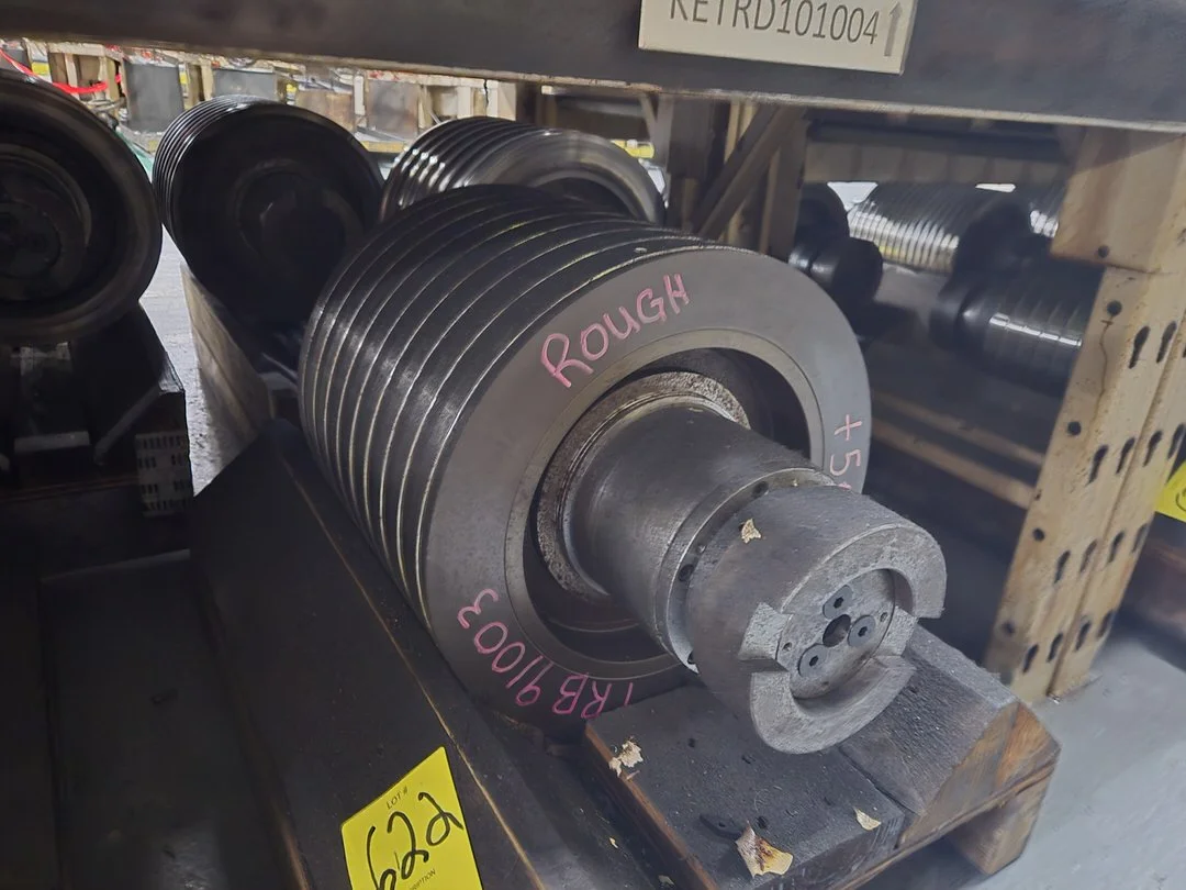 (1) OD Grind Drum Spindle