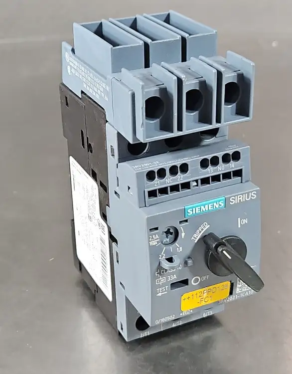 Used Siemens Siemens 3RV2021-1CA10 Circuit Breakers South Carolina US | Palmetto Automation #1150381