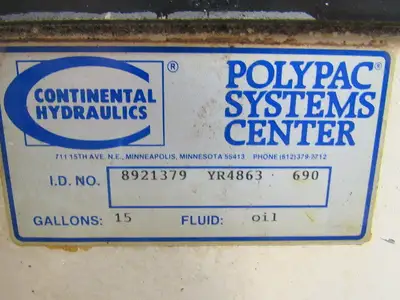 Used CONTINENTAL HYDRAULICS _UNKNOWN_ Miscellaneous MRO Indiana US | Arrow Industrial #636951
