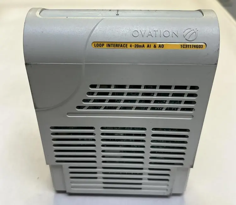 Used OVATION 1C31174G03 PLC Input & Output Ohio US | Surplus Asset Holdings #1225919