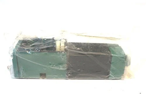 ASCO Numatics 152SA400E000061 Mark 15 Directional Control Valve, 1/8", Direct Solenoid, Spring Return, 2 Position, 4-Way (5/2), NPTF Pressure Ports, 24 VDC