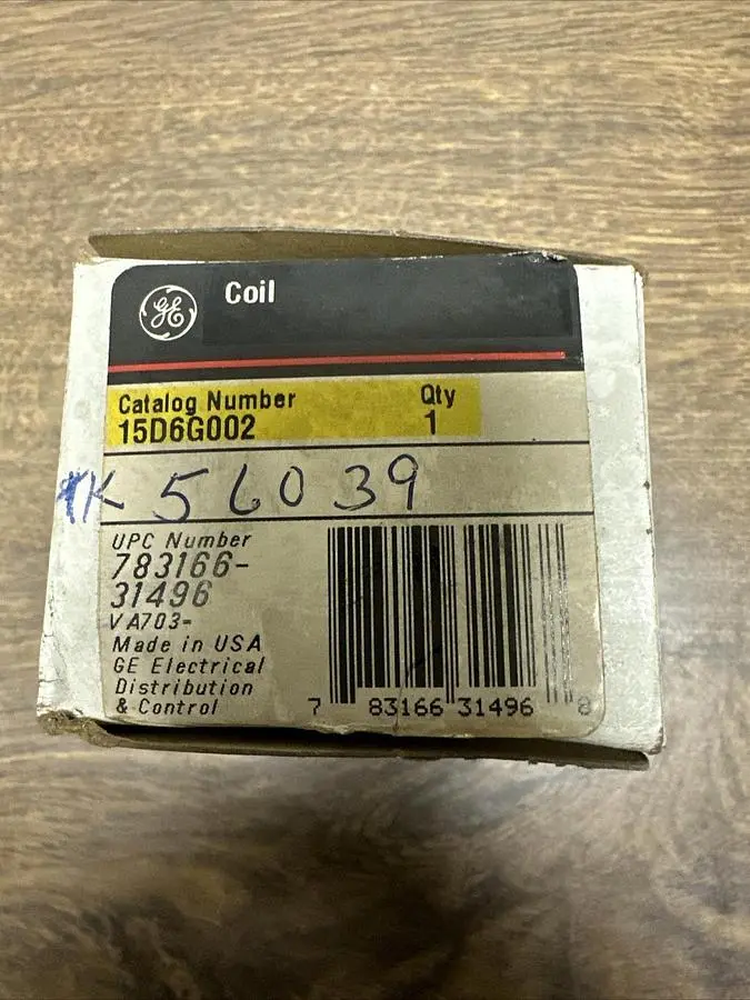 New | in-Stock GE 15D6G002 Miscellaneous Equipment (Electrical & Power) | Surplus Asset Holdings #1202019