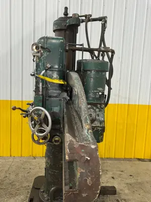 4' ARM x 9" CARLTON MODEL #1A POWER RADIAL ARM DRILL: YOBRO #24007