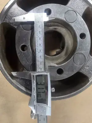 USED BUCK 8" 4 JAW LATHE CHUCK