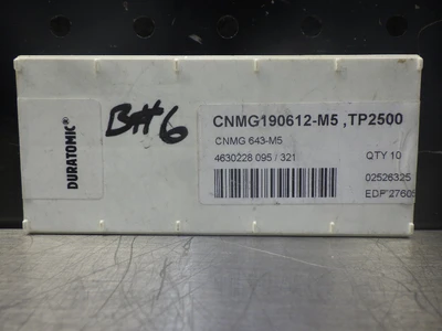 SECO Carbide Inserts QTY10 CNMG190612-M5 TP2500 (LOC1434A)