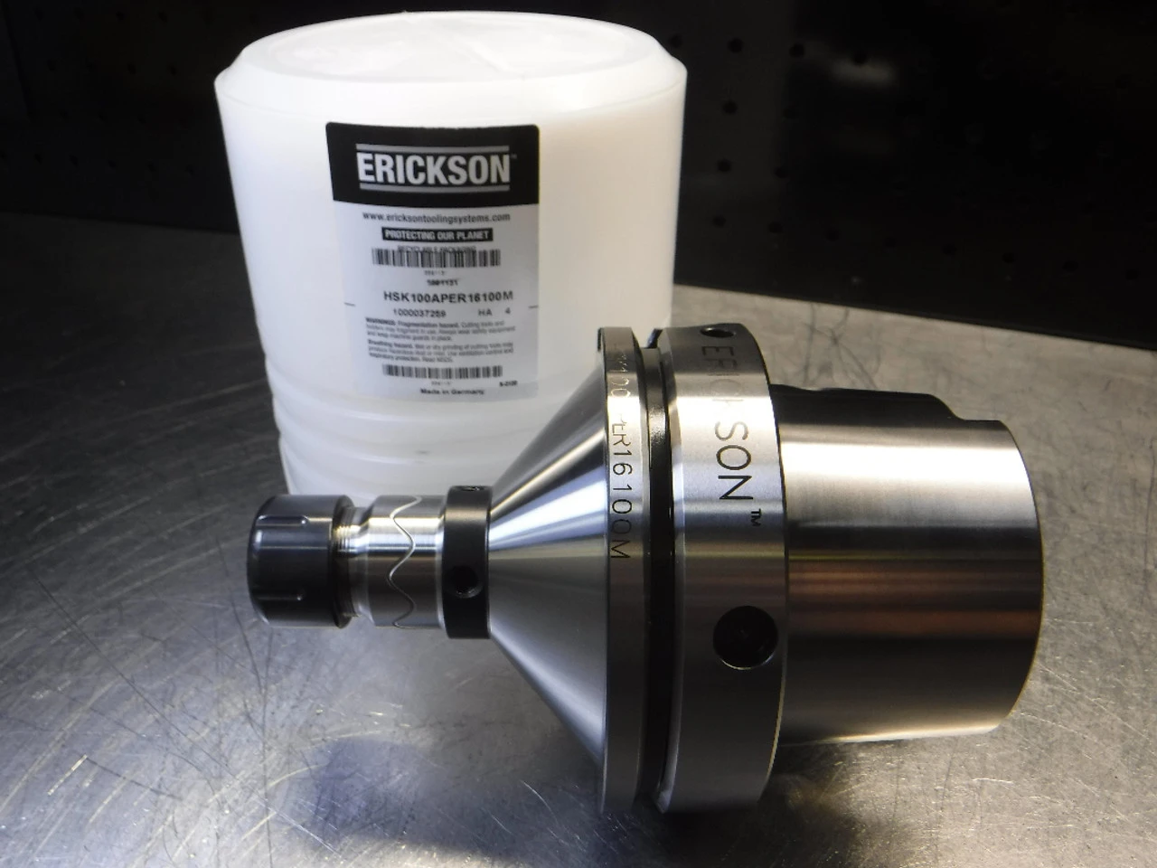 Erickson HSK100 ER16 Collet Chuck 3.7 Projection HSK100APER16100M (LOC1143A)