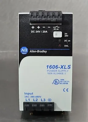 Allen-Bradley 1606-XLS480E-3 Ser. A. Power Supply 4E-21