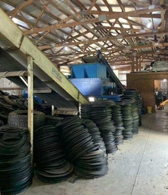 USED VECOPLAN 100HP 100HP VECOPLAN SINGLE SHAFT SHREDDER