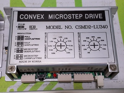 CONVEX MICROSTEP DRIVE CSMD2-LU340