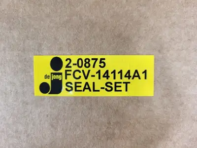 NEW DE JONG FCV-14114A1