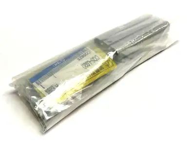 CDQSL20-50D | SMC  Compact Cylinder 20mm Bore 50mm Stroke  w/ CQS-L020 Brackets - New