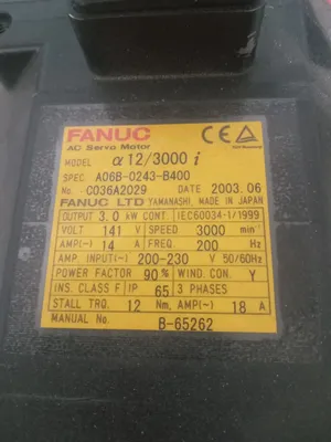 USED FANUC A06B-0243-B400