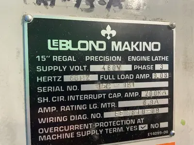 Used LEBLOND MAKINO 15 REGAL Precision Lathes Ohio US | HGR 24 #1443231