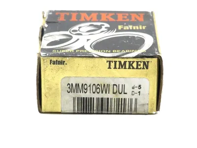 NEW TIMKEN FAFNIR 3MM9106WI DUL SUPER PRECISION BEARING SET 3MM9106WIDUL
