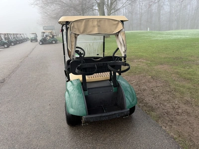 (1) 2017 E-Z-Go golf cart with a Kawasaki gas engine, model 625111G01, includes canopy, ball cover, ...