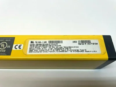 USED STI LIGHT SAFETY CURTAIN RECEIVER