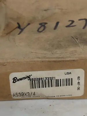 New | in-Stock BROWNING AS30X3/4 Industrial Controls Ohio US | Surplus Asset Holdings #1512962