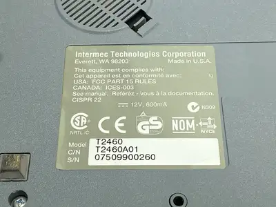 USED INTERMEC STATIONARY DATA ENTRY TERMINAL