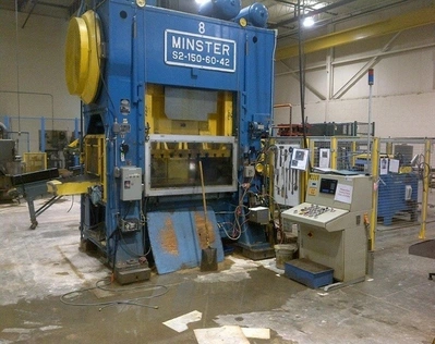 1966 MINSTER S2-150-60-42 Mechanical Straight Side Presses | International Machinery (4)