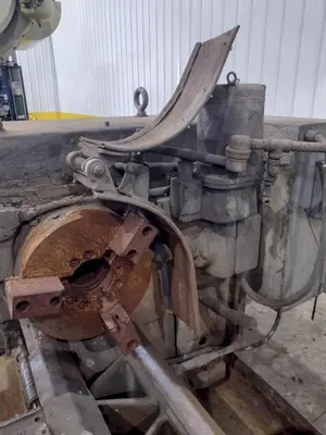 2A WARNER & SWASEY MODEL #M-3470 CROSS SLIDING TURRET LATHE: YOBRO #25009