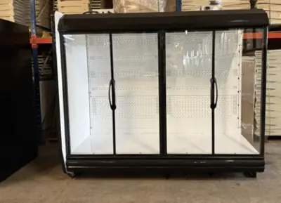 1-0649 Hussmann Hybrid Cooler 12 Door Run