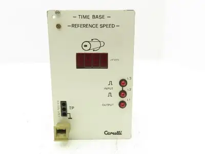 Cerutti 28051 51110 Chassis Mount Time Base Reference Speed Module