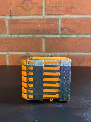 USED B&R X20 AT 2222 PLC MODULE W/ X20 BR 9300, X20 AI 4622, X20 PD 0011, X20 PD 0012