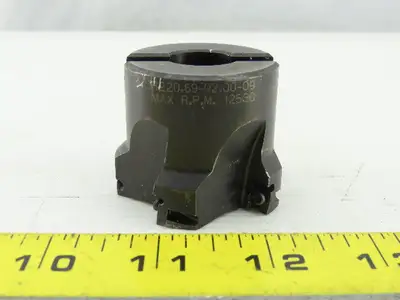 Carboloy R220.69-0.200.09 2" 5 Flute Indexing Shell Mill 3/4" Bore