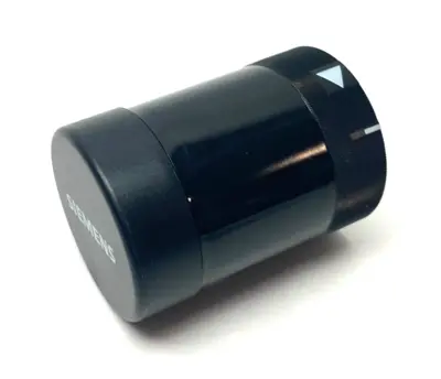 USED SIEMENS CONTINUOUS/PULSE BUZZER ELEMENT 50MM BLACK 24V AC/DC