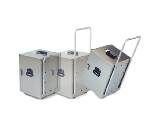 Forbes Industries Mobile Room Service Insulated Hot Box - Solid Fuel Style, Stainless Steel (6269)