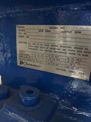 Tank, 2,775 Gallon, 304 Stainless Steel, Waste Water Reactor, Agitated, 145 PSI, 2022, #5991579