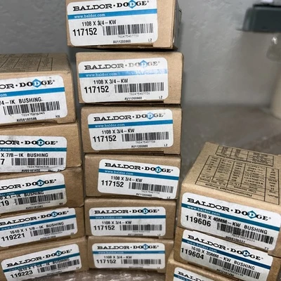 NEW MIXED LOT OF BALDOR DODGE SEE PHOTOS & DESCR. FAST SHIPPING! + WARRANTY