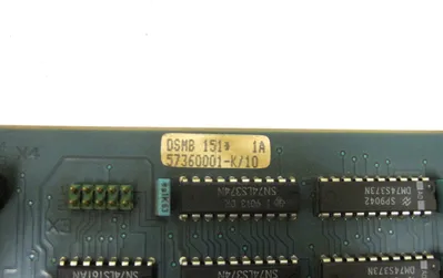 USED ABB DSMB-151 MEMORY DISPLAY MODULE 57360001-K/10, DSMB151, 57360001K10