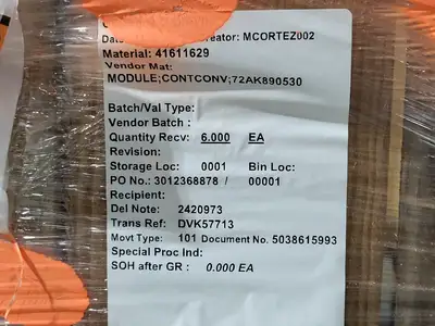 New | in-Stock CONTINENTAL CONVEYOR 72AK8905-30 Conveyors British Columbia CA | Lenmark #1426326