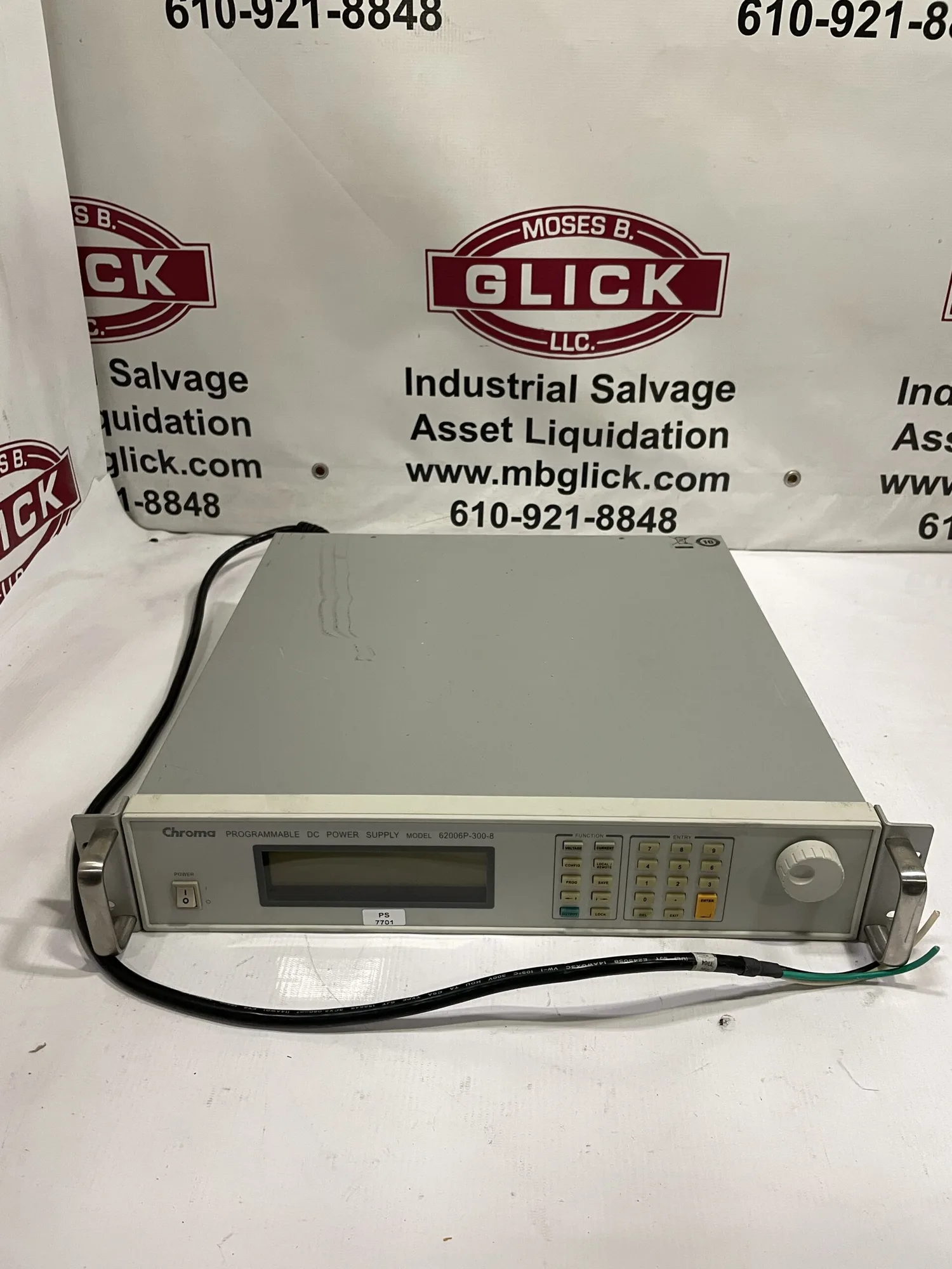 Chroma 62006P-300-8 Programmable DC Power Supply 300V 600W