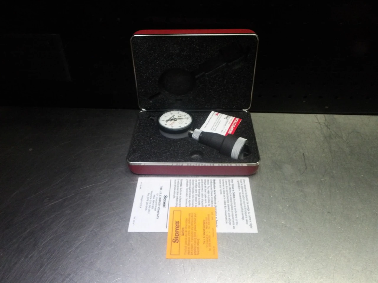Starrett 127 Deg. 3/16-1" External Chamfer Gage 686-2Z (LOC3511)